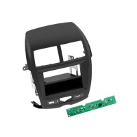 Car radio reduction frame for Mitsubishi ASX