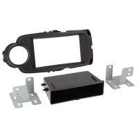 Car radio reduction frame for Toyota Yaris