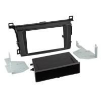Car radio reduction frame for Toyota RAV4