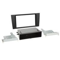 Car radio reduction frame for Audi A4
