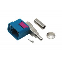 Antenna connector FAKRA female 90° 295640