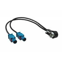 Antenna adapter 2X FAKRA - ISO 2957372