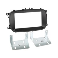 Car radio reduction frame for Fiat 500X