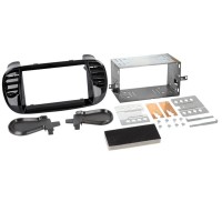Car radio reduction frame for Fiat 500, 500 C