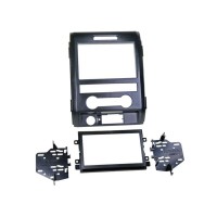 Car radio reduction frame for Ford F150
