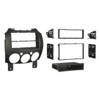 Car radio reduction frame for Mazda 2