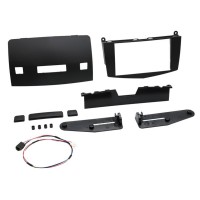 Car radio reduction frame for Mercedes C-Class