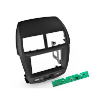 Car radio reduction frame for Mitsubishi ASX
