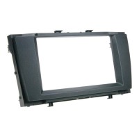 Car radio reduction frame for Toyota Avensis