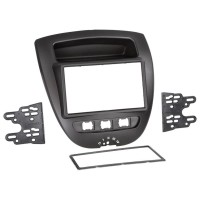 Car radio reduction frame for Toyota Aygo / Citroen C1 / Peugeot 107