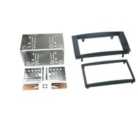 Car radio reduction frame for Volkswagen Touareg, T5 Caravelle, T5 Multivan, T5 Transporter