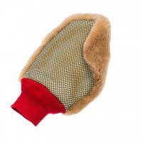 Flexipads Merino Super Soft Lambskin Wash Mesh Mitt