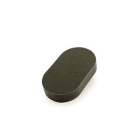 Flexipads Soft Finishing Euro Foam Hand Applicator Black