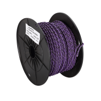 Speaker cable ACV FLRY Twisted purple/purple-black 075