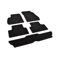 Rigum textile car carpet for Opel Zafira C 7 seats. (2011 -)