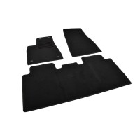 Rigum textile car carpet for Tesla Model X 5 seats. (2015 -)