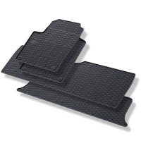 Geyer & Hosaja rubber car mats for Ford Galaxy (1995 - 2006) / Seat Alhambra (1995 - 2010) / Volkswagen Sharan (1995 - 2010)