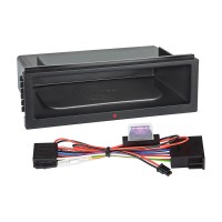 Inbay® QI charger in the shelf under the 1DIN radio