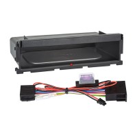 Inbay® QI charger in the shelf under the 1DIN radio