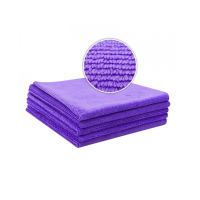 Microfiber cloths Liquid Elements All-Purpose Purple Microfiber Cloth Value Set of 5 - 310 GSM 40 x 40 cm