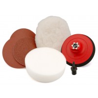 Flexipads Drill & Sander Polisher Diy Grip Kit 125