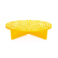 Work Stuff Separator Bucket Grid New Yellow