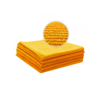 Microfiber cloths Liquid Elements All-Purpose Orange Microfiber Cloth Value Set of 5 - 310 GSM 40 x 40 cm