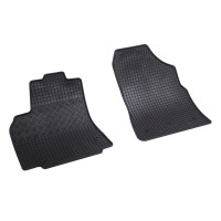 Rigum rubber car mats for Citroën Berlingo 2 seats. (2008 -) / Peugeot Partner 2 seats. (2008 -)