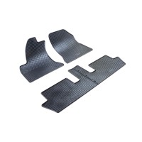 Rigum rubber car mats for Citroën C4 Picasso 5 seats. (2006 -)