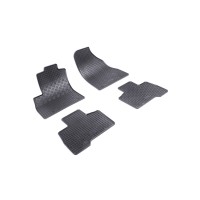 Rigum rubber car mats for Citroën Nemo 5 seats. (2008 -) / Fiat Fiorino 5 seats. (2008 -) / Peugeot Bipper 5 seats. (2008 -)