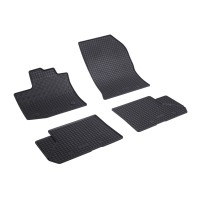 Rigum rubber car mats for Dacia Dokker 5 seats. (2013 -), Lodgy (2012 -)
