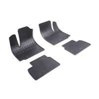 Rigum rubber car mats for Fiat Doblo 5 seats. (2001 -)