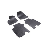 Rigum rubber car mats for Honda Jazz (2008 -)