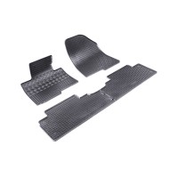Rigum rubber car mats for Kia Carens 5 seats. (2013 -)