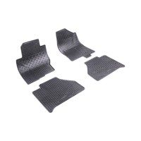 Rigum rubber car mats for Nissan Navara D/C (2010 -)