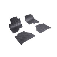 Rigum rubber car mats for Nissan Navara LE New (2007 -)