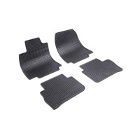 Rigum rubber car mats for Nissan Tiida Hatchback / Sedan (2007 -)