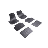 Rigum rubber car mats for Opel Zafira B 7 seats. (2005 -)