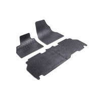Rigum rubber car mats for Mercedes-Benz Citan 5 seats. (2012 -) / Renault Kangoo 5 seats. (2008 -)