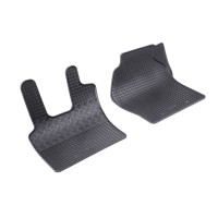 Rigum rubber car mats for Scania R (2004 -)