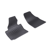 Rigum rubber car mats for Volkswagen Caddy 2 seats. (2005 -)