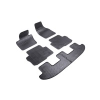 Rigum rubber car mats for Volkswagen Sharan 7 seats. (2010 -) / Seat Alhambra 7 seats. (2010 -)