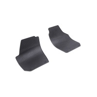 Rigum rubber car mats for Škoda Roomster Praktik 2 seats. (2006 -)