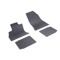 Rigum rubber car mats for Fiat 500L (2012 -)