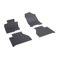 Rigum rubber car mats for Nissan Navara 4th part (2016 -) / Renault Alaskan 4th part (2014 -)