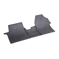 Rigum rubber car mats for Citroën Jumpy 2/3 seats. (2016 -) / Fiat Scudo 3 seats. (2022 -) / Opel Vivaro 2/3 seats. (2016 -), Vivaro-e 2/3 seats. (2020 -) / Peugeot Expert 2/3 seats. (2016 -) / Toyota Proace 2/3 seats. (2016 -)