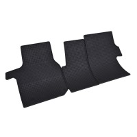 Rigum rubber car mats for Man TGE (2017 -) / VW Crafter 3 seats. (2017 -)