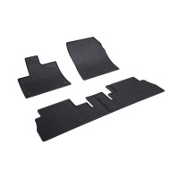 Rigum rubber car mats for Citroën Berlingo 5 seats. (2019 -) / Opel Combo 5 seats. (2019 -) / Peugeot Rifter 5 seats. (2019 -) / Toyota Proace City 5 seats. (2020 -)