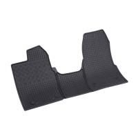 Rigum rubber car mats for Ford Tourneo Custom 2/3 seats. (2018 -)