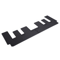 Rigum rubber car mats for Ford Tourneo Custom 2/3 seats. Season 3 (2018 -)